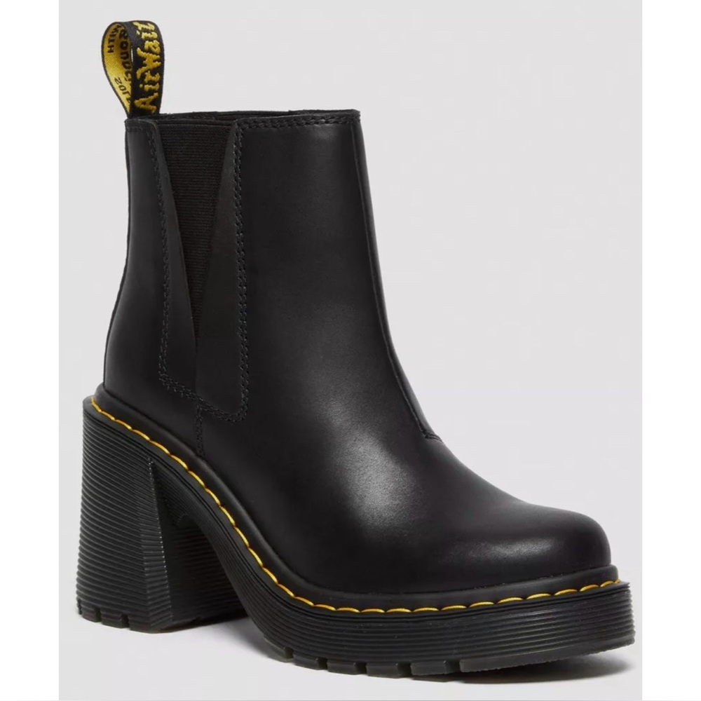Dr. Martens Black Heeled Boots